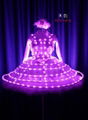 TC-0140 LED泡泡裙， LED公主裙，LED发光舞蹈服装 3