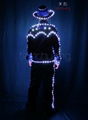 Programmable LED Light Tron Dance Suit 4