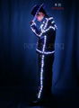 Programmable LED Light Tron Dance Suit 5