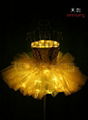 Remote Control Ballet Skirts, Programmable Saloon Girl Costume 6