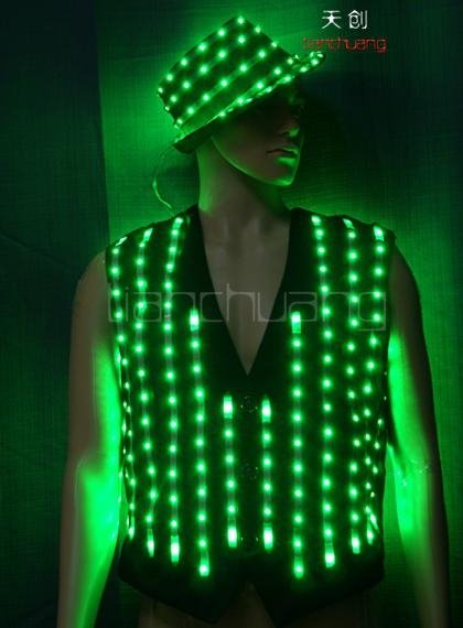 Programmable Stage Show Costume, Pixel LED Costume 4