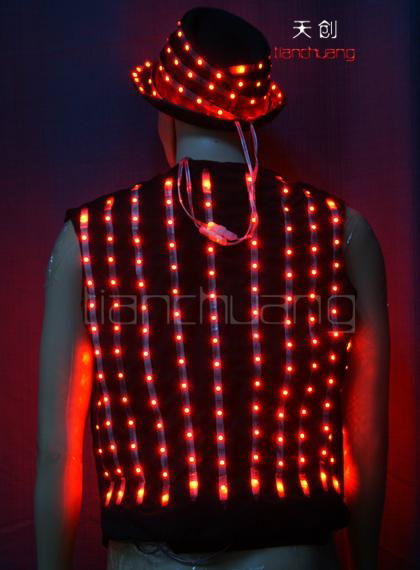 Programmable Stage Show Costume, Pixel LED Costume 5