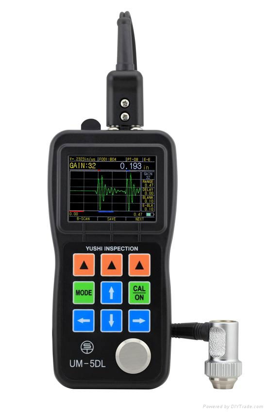 UM-5 Series Color Screen with A/B-Scan Ultrasonic Thickness Gauge 2