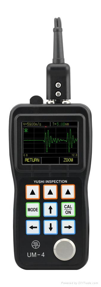 UM-4 Series Color with A Scan Ultrasonic Thickness Gauge 2