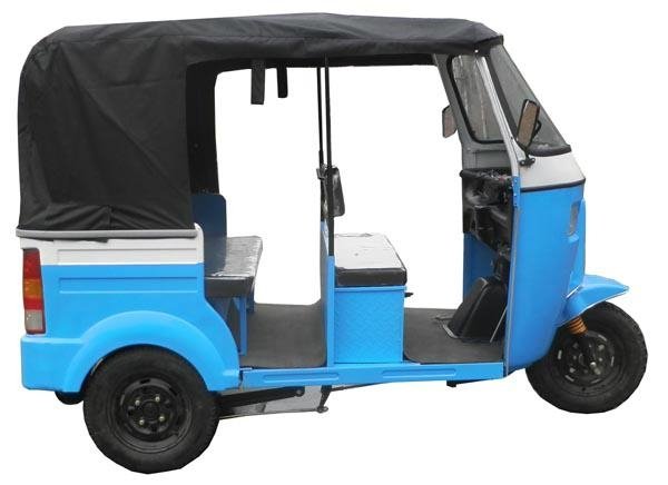 Bajaj Passenger Tricycle With Rear Engine