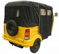 Bajaj Tricycle with Rear Engine, Taxi Tricycle, Motor Taxi 3