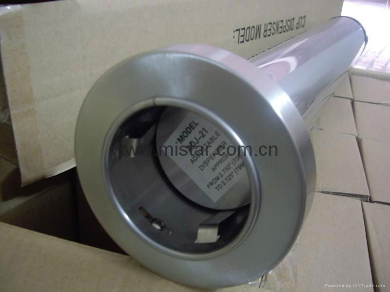 Stainless Steel Cup Dispenser ADJ21 3