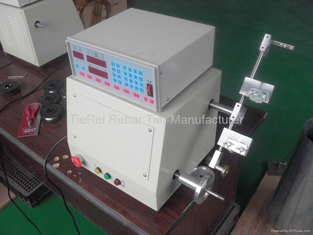 Automatic spool wire coil winding machine for rebar tier used tying wire 2