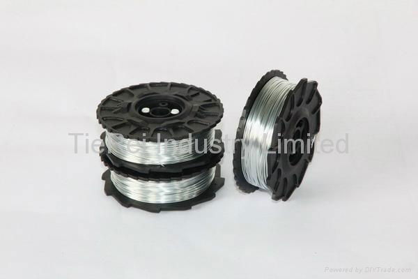 TW897A 0.8mm galvanized rebar tie wire coil spool 