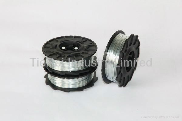 TW897A 0.8mm galvanized rebar tie wire coil spool