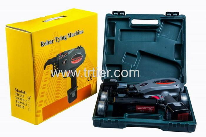 Battery operated Rebar tying machine TR395 rebar tier tools 3