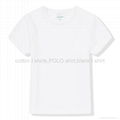 Modal blank short sleeve t shirts solid color basic tees