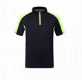 Mens Short Sleeve Sports T Shirt Nylon Spandex High Quality Quick Dry Tees 3