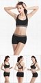 Sports Bra Set Seamless Yoga Workout Set Womens Sports Suit Good for Sleep Runni