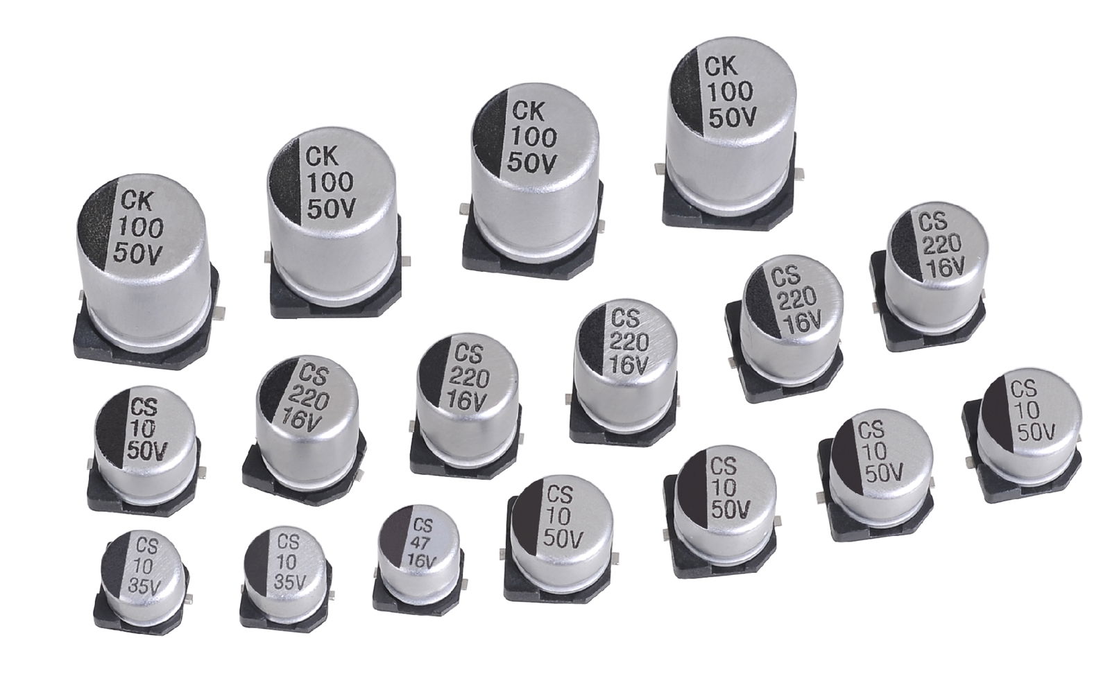 SMD Aluminum electrolytic capacitors 5