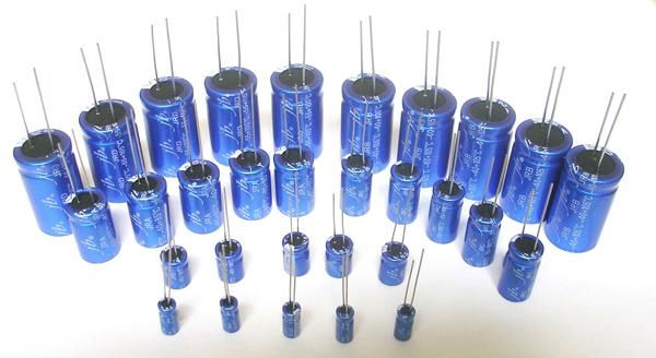 Radial aluminum electrolytic capacitors 3