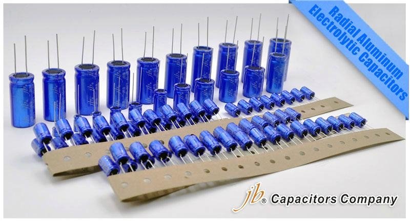 Radial aluminum electrolytic capacitors 4