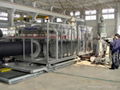 PE  plastic pipe production machinery