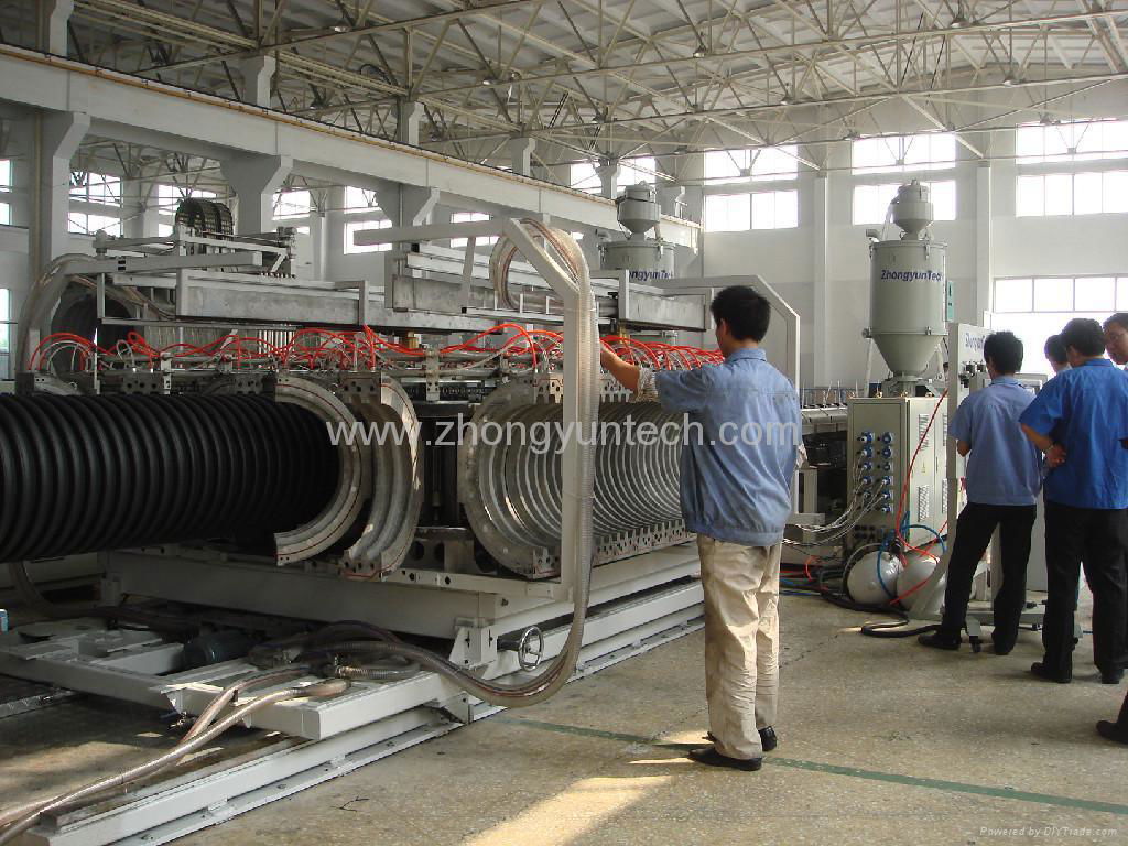 HDPE corrugated  pipe extrusion lines