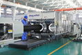 ZC-600H hdpe double wall corrugated pipe extrusion line for ID100-OD600mm pipes 