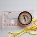 Ningbo factory crystal map compass measure scale compass  2