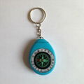 children compass keychain oval compass 1