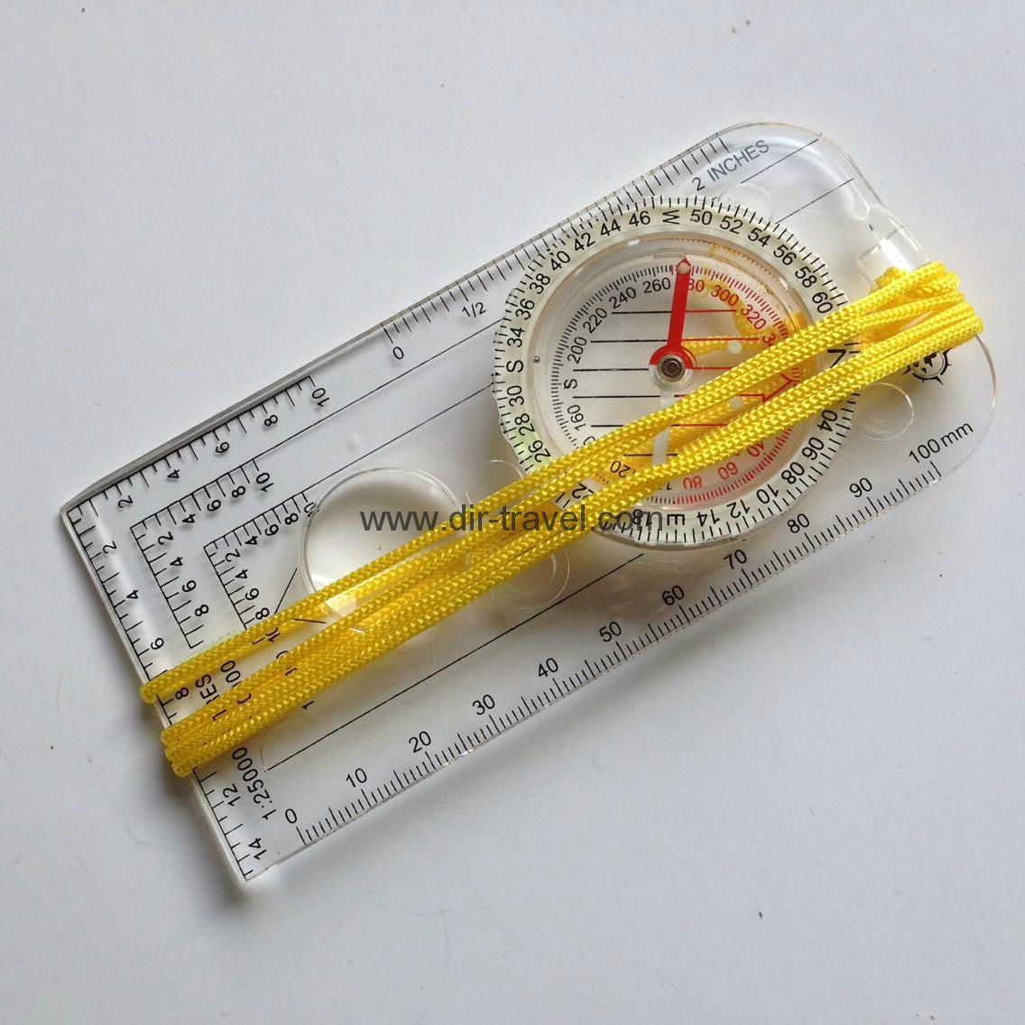 Map Scale Compass Liquid Filled Compass outdoor tool 5