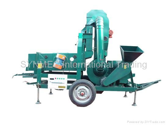 5XZC-5A maize seed cleaner with maize tresher 2