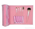 Travel makeup brush set  1