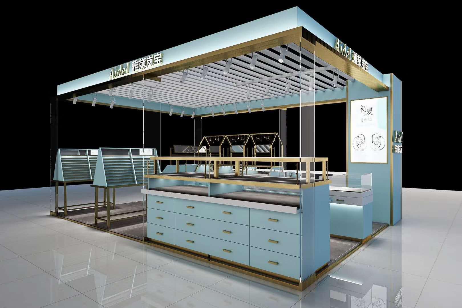 北京展櫃製作北京展台設計公司北京珠寶展櫃飾品展櫃特產展櫃製作 4