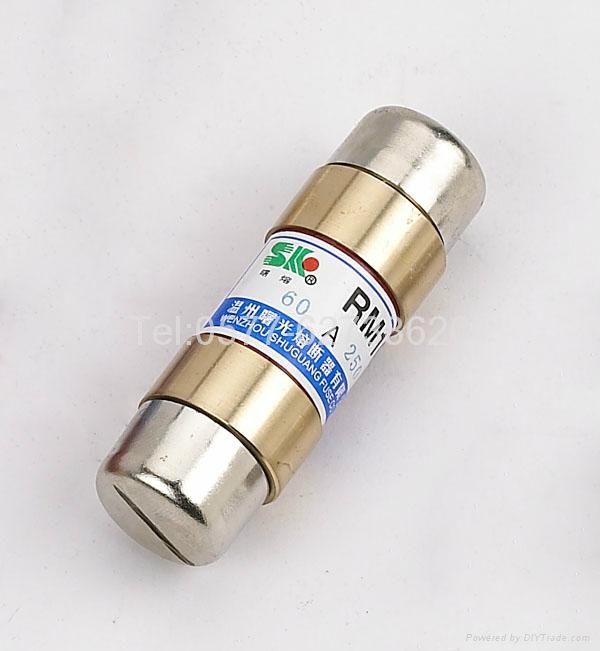 RM10無填料封閉管式低壓熔斷器