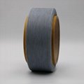 Conductive carbon light grey polyester fiber filaments yarn for ESD-XTAA191