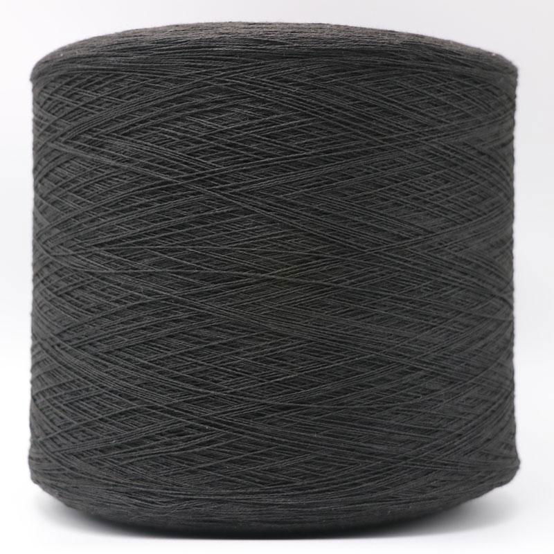 Carbon Conductive fiber 20D wrap Ne16/1 PL fiber spun yarn-XTAA196