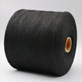 Carbon Conductive fiber 20D wrap Ne16/1 PL fiber spun yarn-XTAA196