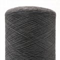 Carbon Conductive fiber 20D wrap Ne16/1 PL fiber spun yarn-XTAA196 3