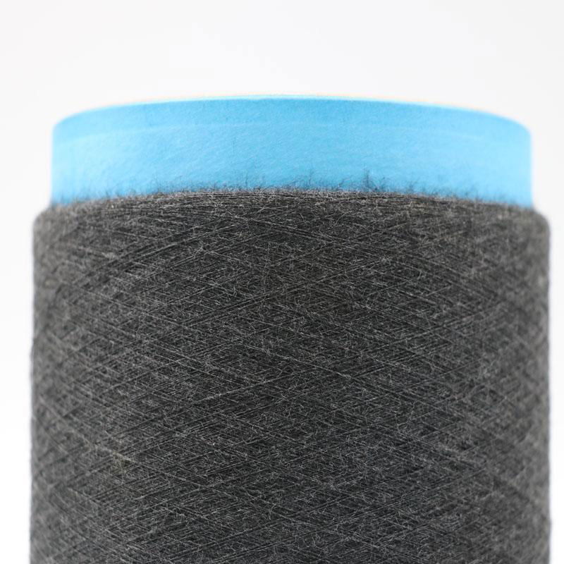 Ne32/1ply  92% carbon conductive fiber blended with 8% viscose staple ESDXT11468 5