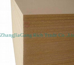 plain particle board