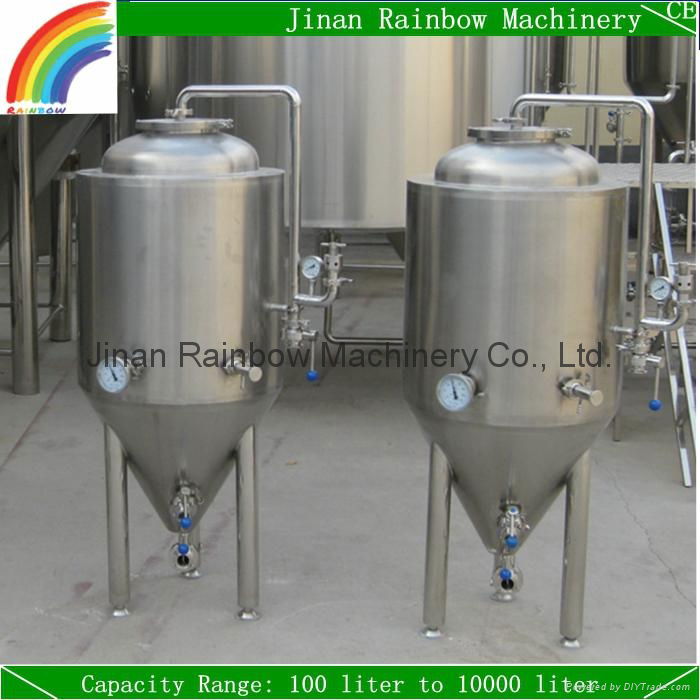 100 liter stainless steel conical fermentor tank 2