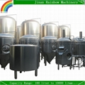 2000L stainless steel conical beer fermentor tank