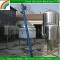 2000L stainless steel conical beer fermentor tank