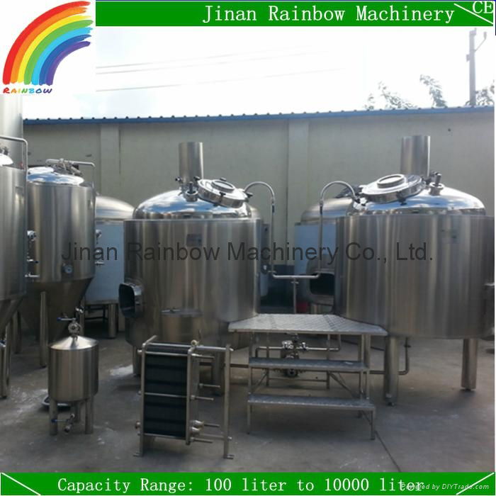 8hl mini beer brewery / stainless steel beer making machine 2