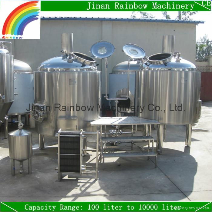 Commercial Beer Brewery Equipment 500L / Beer Machine 2