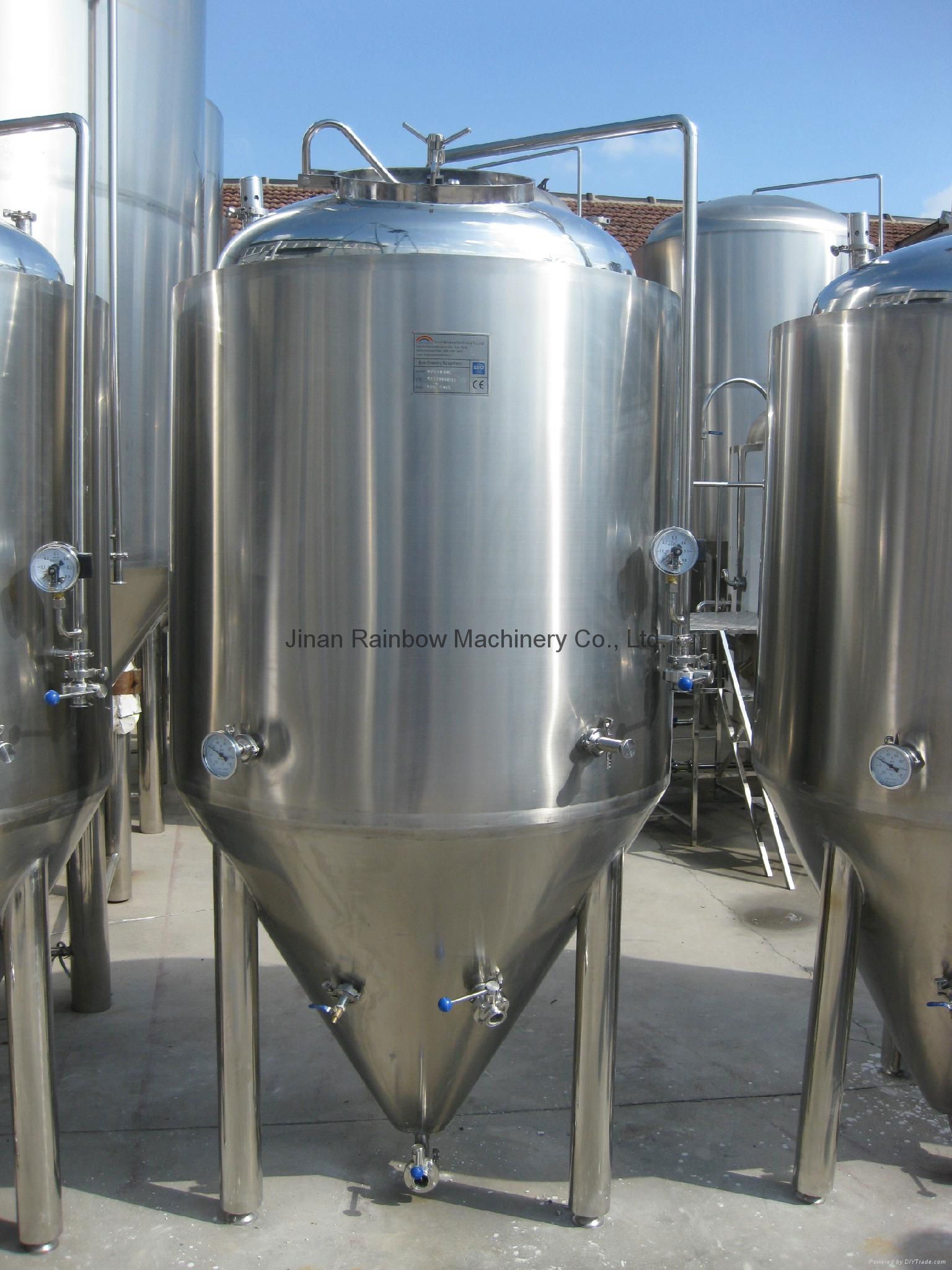 Stainless steel 304  500L beer fermenter, fermentation tank