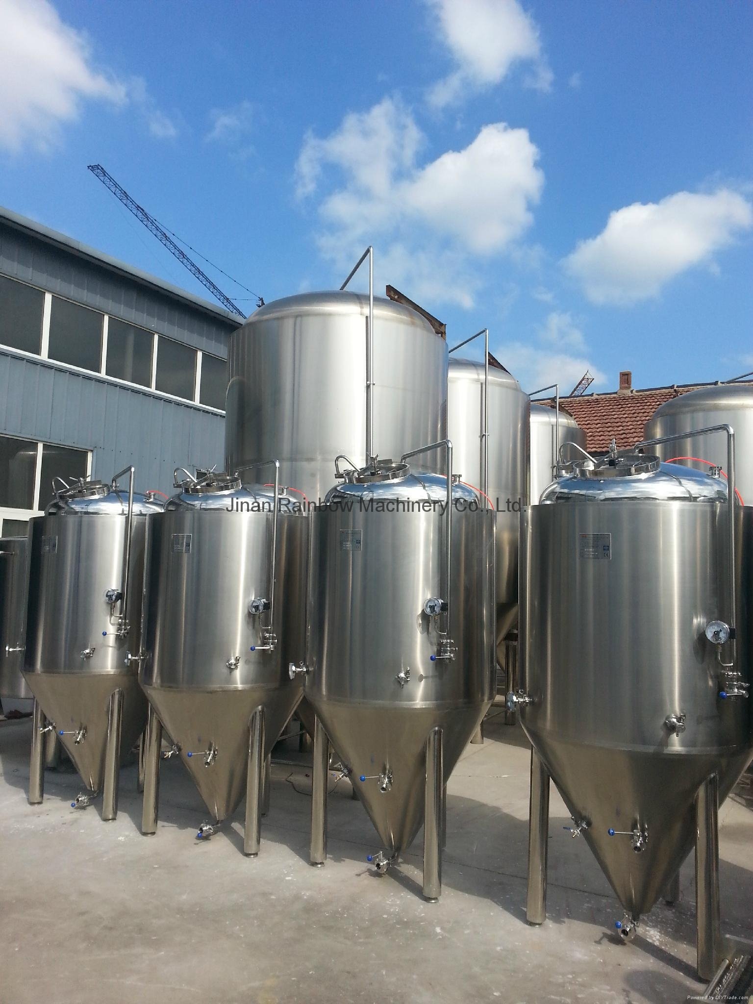Stainless steel 304  500L beer fermenter, fermentation tank 3