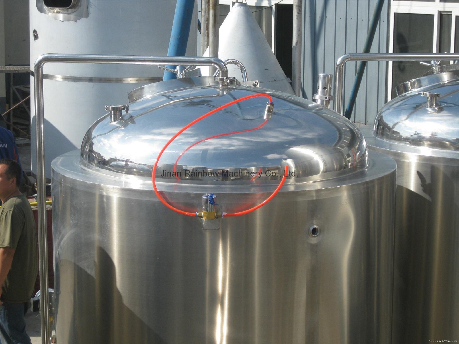 Complete 300L beer brewery equipment 3