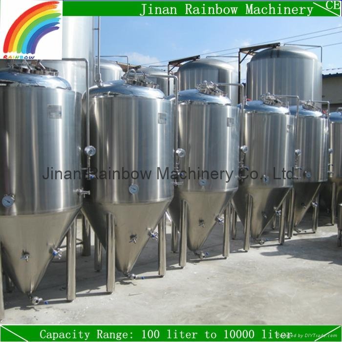 500L Draft Beer Making Machine / Small Beer Production Line
