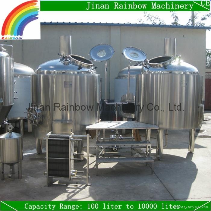 500L Draft Beer Making Machine / Small Beer Production Line 4
