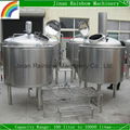 500L Draft Beer Making Machine / Small Beer Production Line