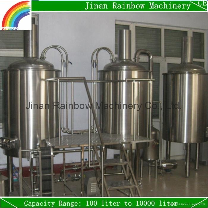 100 liter per batch restaurant micro brewery plant 2