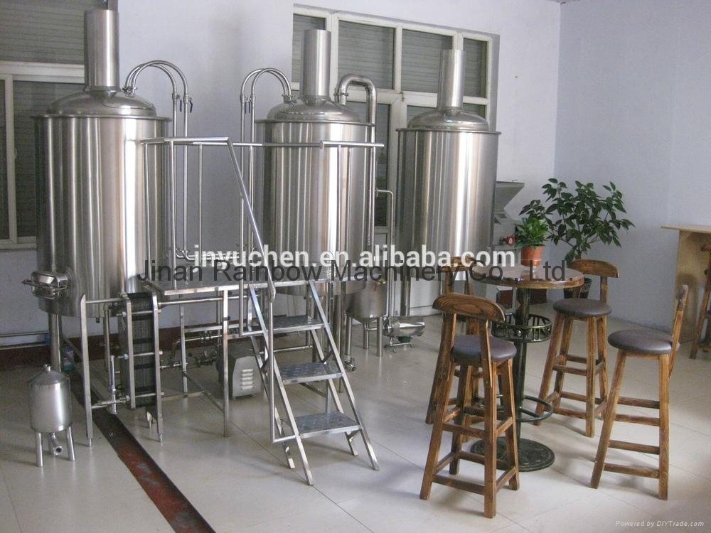 Factory beer brewing equipment, micro brewery equipment 2